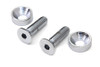 Colony - Chrome Screw Set for Motor Mount to Cylinder Head