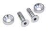 Colony - Chrome Screw Set for Motor Mount to Cylinder Head