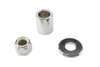 Colony - Front Axle Spacer Kit Smooth Style Chrome