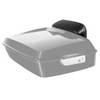 Hogworks Chopped Tour Pack w/ Slim Backrest & Chrome Hardware for Harley® Touring '97-'25