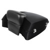 Hogworks Chopped Tour Pack w/ Slim Backrest & Chrome Hardware for Harley® Touring '97-'25