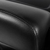 Hogworks Chopped Tour Pack w/ Slim Backrest & Black Hardware for Harley® Touring '97-'25