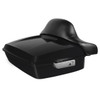 Hogworks Chopped Tour Pack w/ Full Backrest & Chrome Hardware for Harley® Touring '97-'25