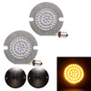 Hogworks Hogworkz® Led Rear Turn Signals for Harley-davidson® | 1156 Base, Flat Lens