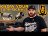 Hogworks Hogworkz® Led Rear Turn Signals for Harley-davidson® | 1156 Base, Flat Lens