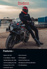Daytona Helmets Motorcycle Bluetooth Headset - Motorcycle Communication System For All Types of Helmets - Solo