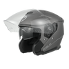 D.O.T. & ECE Daytona Spyder Jet- Gun Metal Grey Dull Metallic