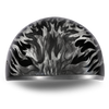 Daytona Helmets DOT Approved Daytona Motorcycle Half Face Helmet - Skull Cap Graphics for Men & Women, Scooters, ATVs, UTVs & Choppers - W/ Ignite Grey