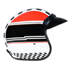 DOT Approved Daytona Cruiser Open Face Motorcycle Helmet - Men, Women & Youth - With Visor & Graphics - W/ Daytona Classic