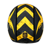 Daytona Helmets DOT Approved Daytona Cruiser Open Face Motorcycle Helmet - Men, Women & Youth - With Visor & Graphics - W/ Toxic