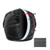 D.O.T. & ECE Daytona C6- Grey Carbon Fiber