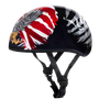 Daytona Helmets DOT Approved Daytona Motorcycle Half Face Helmet - Skull Cap Graphics for Men & Women, Scooters, ATVs, UTVs & Choppers - W/ Freedom 2.0
