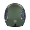DOT Approved Daytona Cruiser Open Face Motorcycle Helmet - Men, Women & Youth - With Visor & Graphics - W/ 2nd Amendment Seal