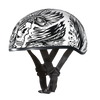 Daytona Helmets DOT Approved Daytona Motorcycle Half Face Helmet - Skull Cap Graphics for Men & Women, Scooters, ATVs, UTVs & Choppers - W/ Live Fast