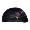 Daytona Helmets Novelty Eagle- W/ Purple Rose