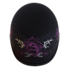 Daytona Helmets Novelty Eagle- W/ Purple Rose