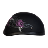 Daytona Helmets Novelty Eagle- W/ Purple Rose
