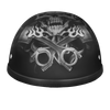 Daytona Helmets Novelty Eagle- W/ Pistons Skull