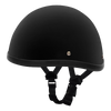 Daytona Helmets Novelty Smokey W/O Snaps- Dull Black