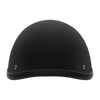 Daytona Helmets Novelty Smokey W/O Snaps- Dull Black