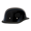 Daytona Helmets Novelty Big German- Hi-Gloss Black
