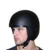 Daytona Helmets DOT Approved Daytona Cruiser Open Face Motorcycle Helmet - Men, Women & Youth - With Visor & Graphics - W/ Captain America