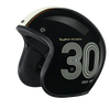 Daytona Helmets DOT Approved Daytona Cruiser Open Face Motorcycle Helmet - Men, Women & Youth - With Visor & Graphics - W/ Daytona 30th