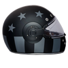 DOT Daytona Retro Full Face Motorcycle Helmet: Vintage Style for Men, Women, & Youth - W/ Captain America Stealth