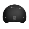 DOT Approved Daytona Motorcycle Half Face Helmet - Skull Cap Graphics for Men & Women, Scooters, ATVs, UTVs & Choppers - W/  Pistons Skull