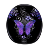 DOT Approved Daytona Motorcycle Half Face Helmet - Skull Cap Graphics for Men & Women, Scooters, ATVs, UTVs & Choppers - W/ Butterfly
