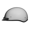 Daytona Helmets DOT Approved Daytona Skull Cap Half Shell Motorcycle Helmet - Beanie Style for Motorcycles, Cruisers, Scooters, and Mopeds - Pearl White