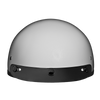 Daytona Helmets DOT Approved Daytona Skull Cap Half Shell Motorcycle Helmet - Beanie Style for Motorcycles, Cruisers, Scooters, and Mopeds - Pearl White