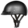 DOT Approved Daytona Skull Cap Half Shell Motorcycle Helmet - Beanie Style for Motorcycles, Cruisers, Scooters, and Mopeds - Gun Metal Grey Metallic
