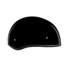 DOT Approved Daytona Skull Cap Half Shell Motorcycle Helmet - Beanie Style for Motorcycles, Cruisers, Scooters, and Mopeds W/O Visor- Hi-Gloss Black