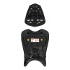 C.C. RIDER YZF R1 Front And Rear Seat For YAMAHA YZFR1 Black Carbon Fiber Stitching, 2009-2014