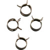 ALL Balls #FS00056 - Refill Clamp Kit - Fuel Line/Band - Parallel Ear - Gold - 12 mm - 4 Pack