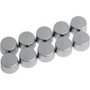 Drag Specialties - Bolt Covers - Hex - Shouldered - 5/16" - Chrome - 10 Pack