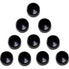 Drag Specialties - Bolt Covers - Hex - 1/2" - Black - 10 Pack