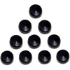 Drag Specialties - Bolt Covers - Hex - 9/16" - Black - 10 Pack