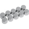 Drag Specialties - Bolt Covers - Hex - Deep - Shouldered - 5/16" - Chrome - 10 Pack