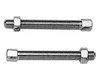 Custom Chrome Wheel Bolts Fit For Harley Motorcycle 1974-up