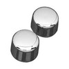 Custom Chrome Motorcycle Rear Axle Cap Nut Cover Set Chrome Fit For Harley Softail FXST 89-UP