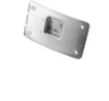Custom Chrome Laydown Curved License Plate Bracket Fit For Harley Softail FLSTSC/Deluxe FLSTN