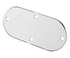 Custom Chrome Flat Inspection Covers Fit For Harley 4-speed Big Twins 65-86 Softail Wide Glide