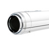 Santee Dual Exhaust Mufflers Pipes Straight Slip On Fit For Harley Touring 95-16 Chrome
