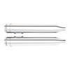 Santee Dual Exhaust Mufflers Pipes Straight Slip On Fit For Harley Touring 95-16 Chrome