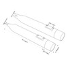 CHROME SUPER TUNER STANDARD MUFFLER  17-20 TOURING
