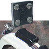 Custom Chrome Venture Removable Pillion Pad Fit For Harley Big Twin Fender Custom Applications