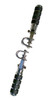 Custom Chrome Clamp-on Pegs Footpegs Fit For 1" & 1 1/4" Frame or Engine Guard Tubing