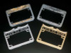 LIVE TO RIDE LICENSE FRAME-CHR
